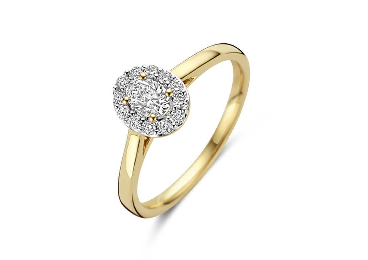 Blush Ring LG Diamonds