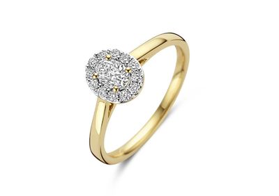Blush Ring LG Diamonds