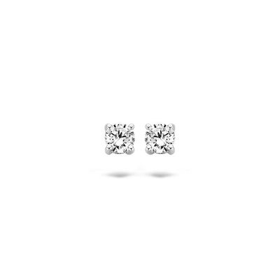 Blush Oorbellen 7127WZI - Wit Goud (14Krt.) met Zirconia