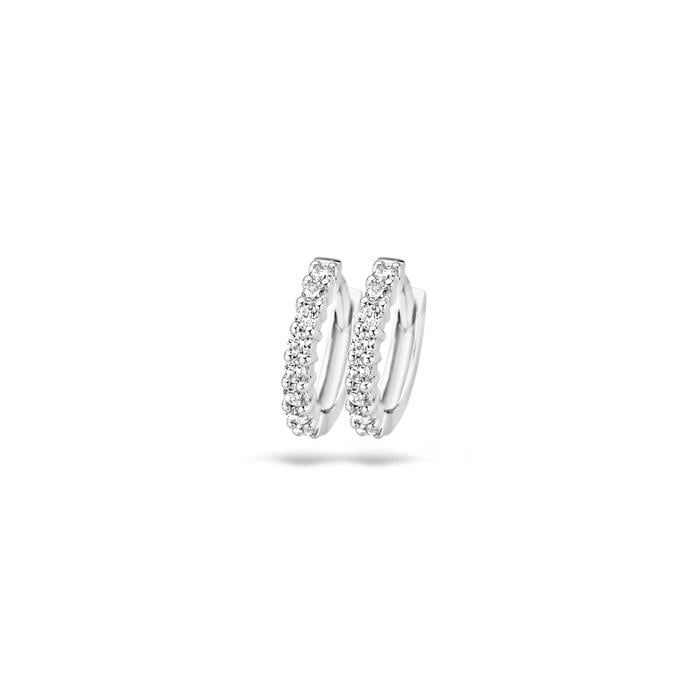 Blush Oorbellen 7134WZI - Wit Goud (14Krt.) met Zirconia