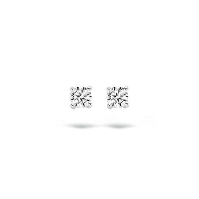 Blush Oorbellen 7128WZI - Wit Goud (14Krt.) met Zirconia