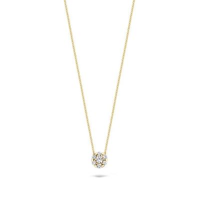 Blush Collier 3097YZI - Geel Goud (14Krt.) met Zirconia