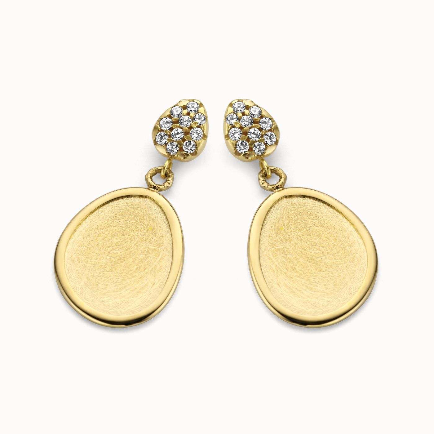 Femme A Dorée oorbellen 18 kt