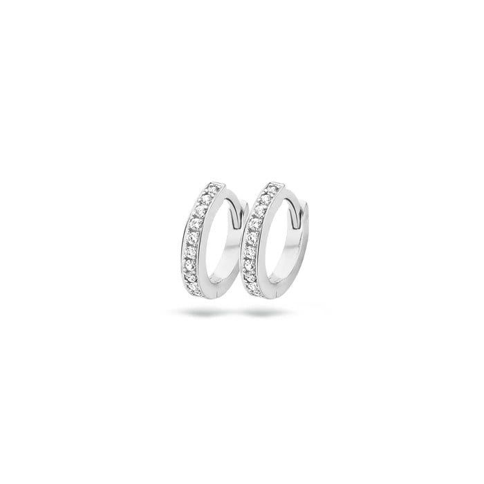 Blush Oorbellen 7129WZI - Wit Goud (14Krt.) met Zirconia