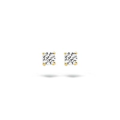 Blush Oorbellen 7128YZI - Geel Goud (14Krt.) met Zirconia Blush Oorbellen 7128YZI - Geel Goud (14Krt.) met Zirconia