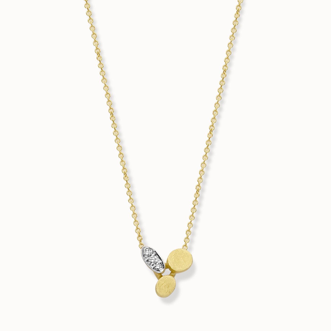Femme A Dorée Collier