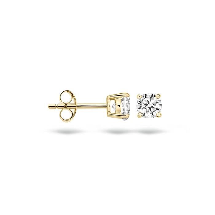 Blush Oorbellen 7127YZI - Geel Goud (14Krt.) met Zirconia