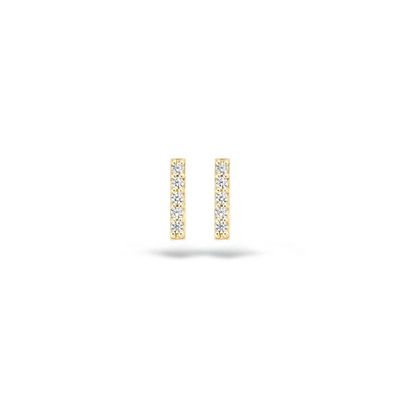 Blush Oorknoppen 7196 (14Krt.) met Zirkonia