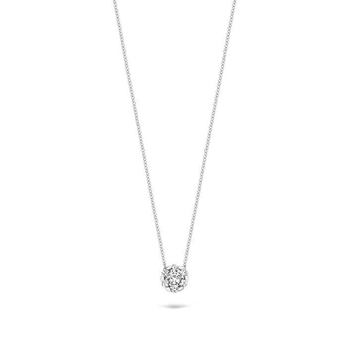 Blush Collier 3097WZI - Wit Goud (14Krt.) met Zirconia