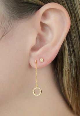 Diamanti per tutti Circle of Life Earring (on chain) Diamanti per tutti Circle of Life Earring (on chain)