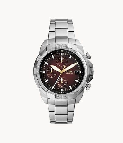 Bronson Chronograph Stainless Steel Watch
