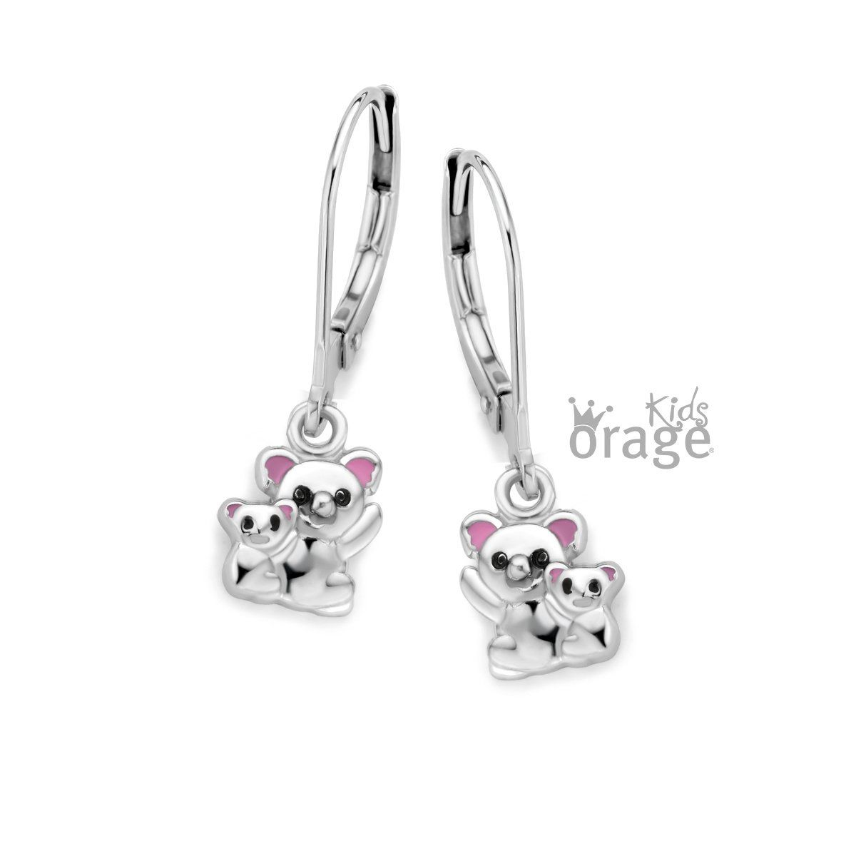 Oorslingers koala roze