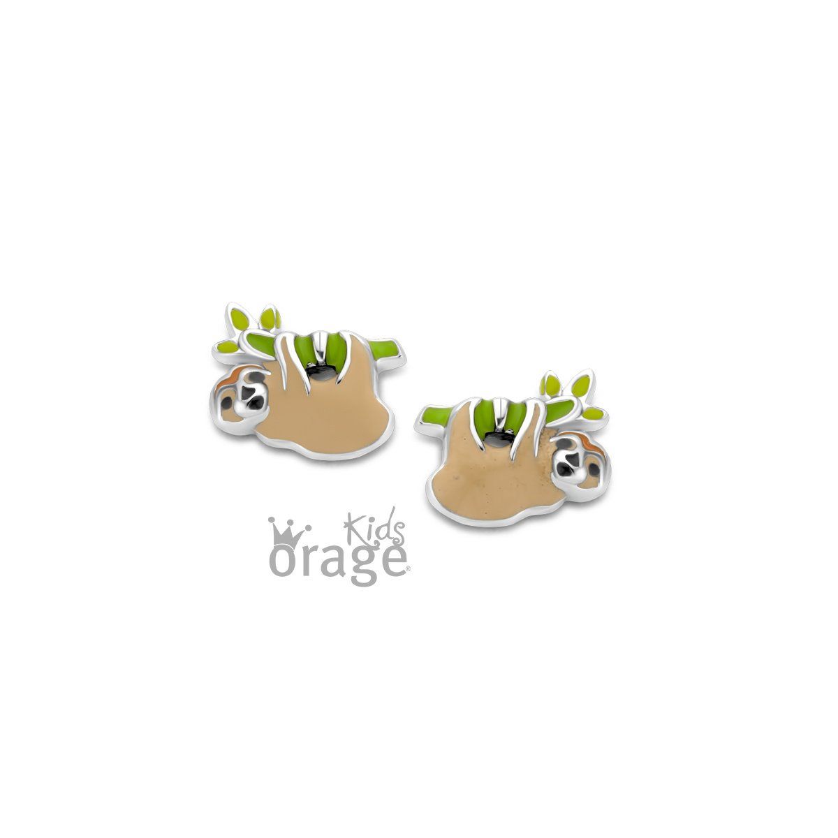 Orage Kids oorringen luiaard