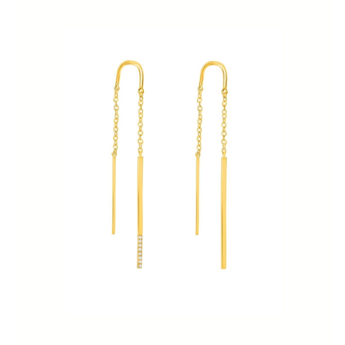 Diamanti per tutti - Double Linea Earring