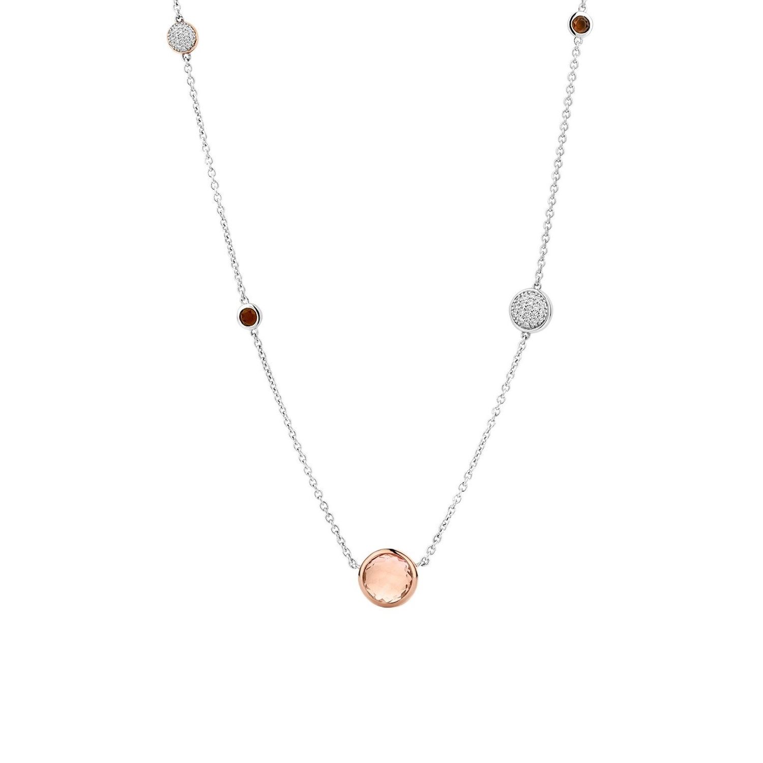 Ti Sento Collier Verguld - 3907TP