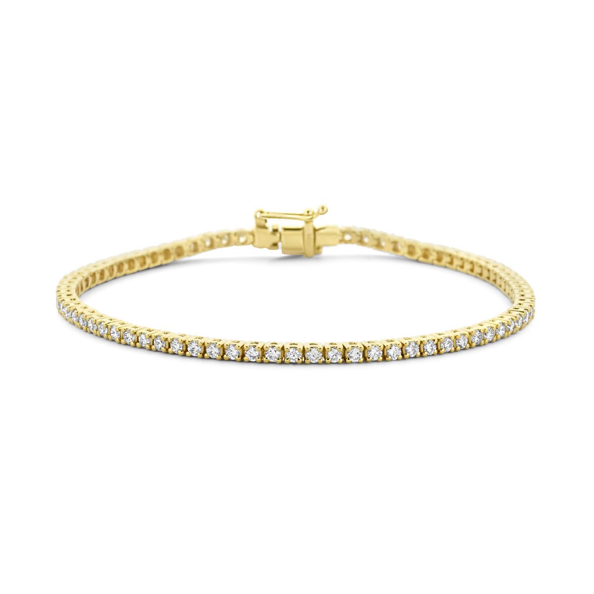 Tennisarmband - 2ct labgrown 14kt