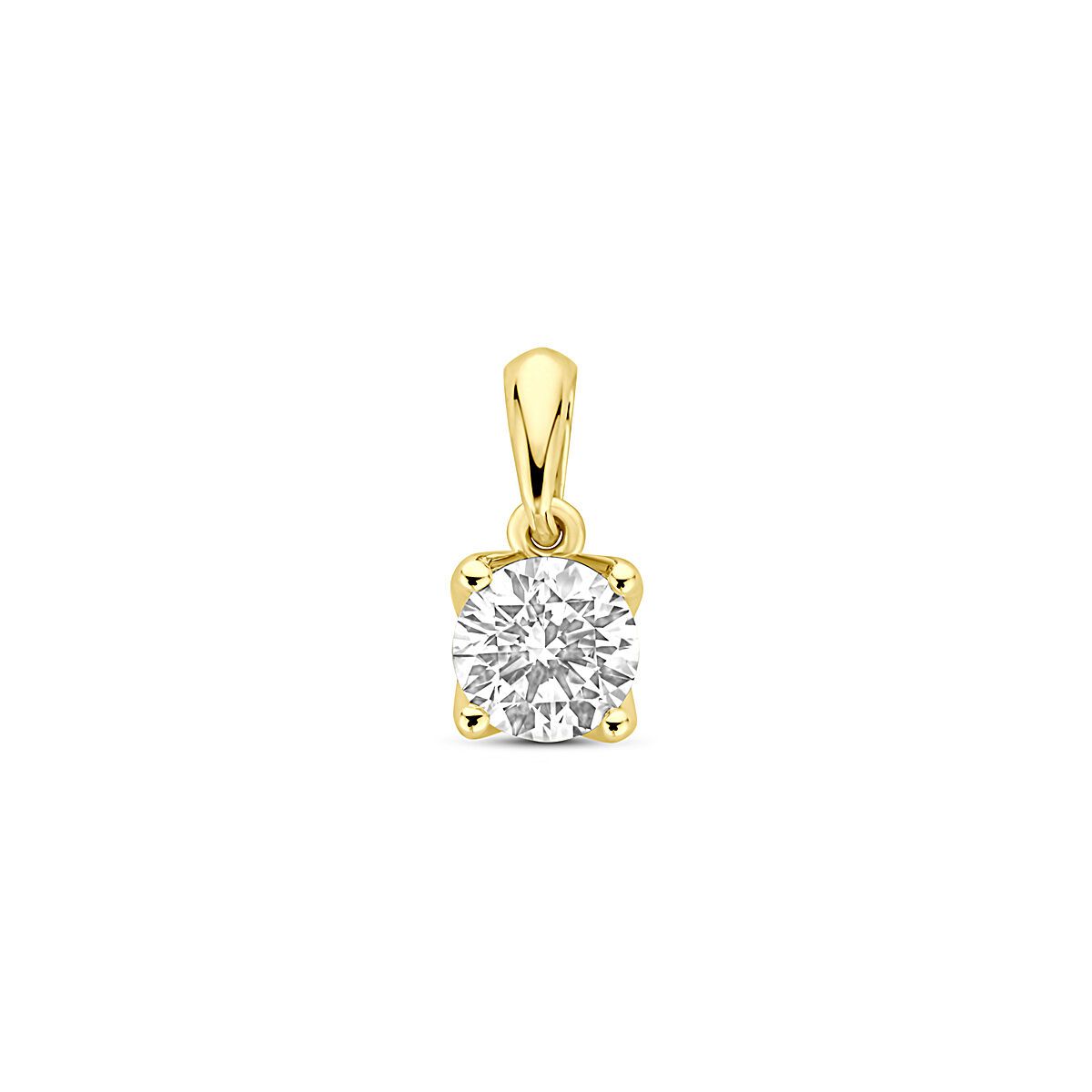 Facette - Hanger 14kt - 0,50ct Labgrown