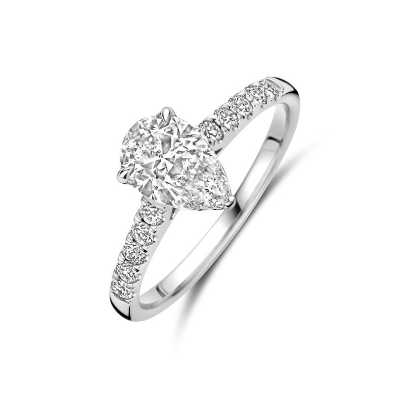 Facette - 14kt Peervormige lab-grown diamant 1,22ct