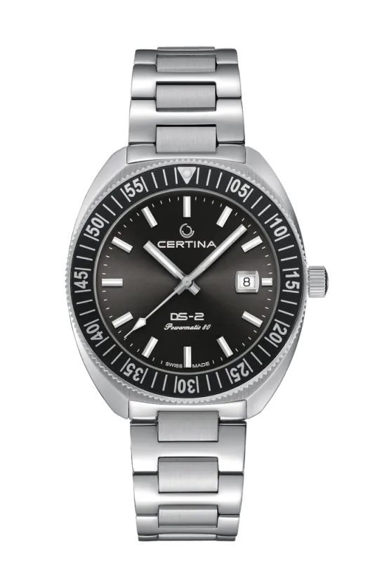 Certina - DS-2 (Grey - Turning Bezel)
