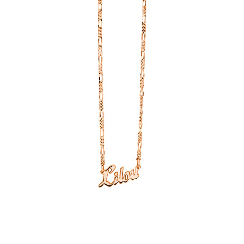 Naamketting MINI figaro ketting Naamketting MINI figaro ketting