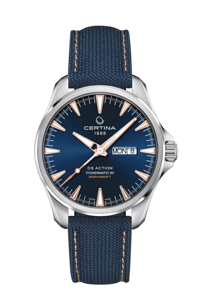 Certina - DS Action Day Date Powermatic 80 Certina - DS Action Day Date Powermatic 80