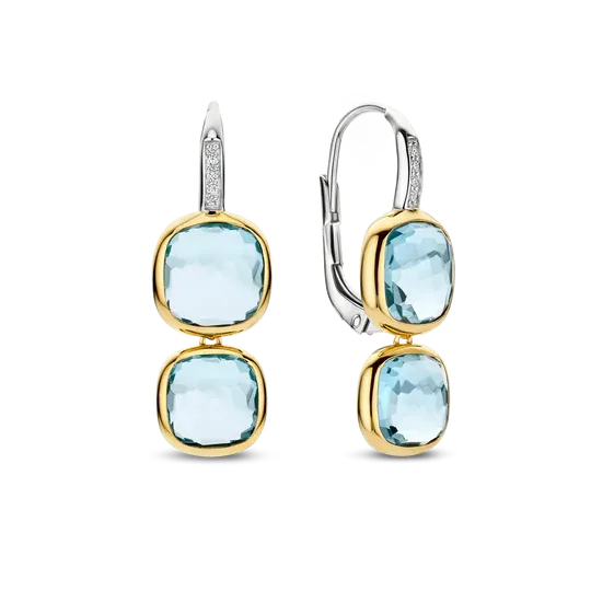 Ti Sento Double Cushion Oorbellen 78054TY