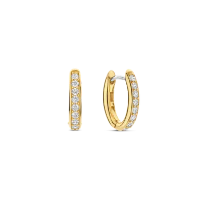 Ti Sento Tennis Small Oval Hoops 7759ZY