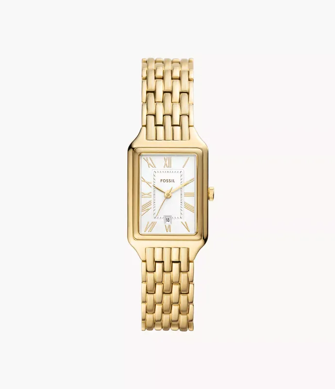 Raquel Date Gold-Tone Stainless Steel Watch ES5220 Raquel Date Gold-Tone Stainless Steel Watch ES5220