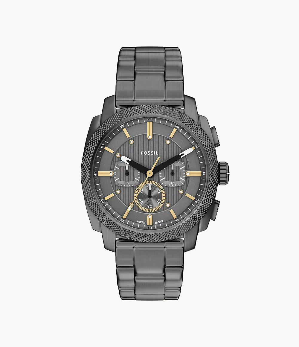 Machine Chronograph Smoke Stainless Steel Watch FS6160 Machine Chronograph Smoke Stainless Steel Watch FS6160