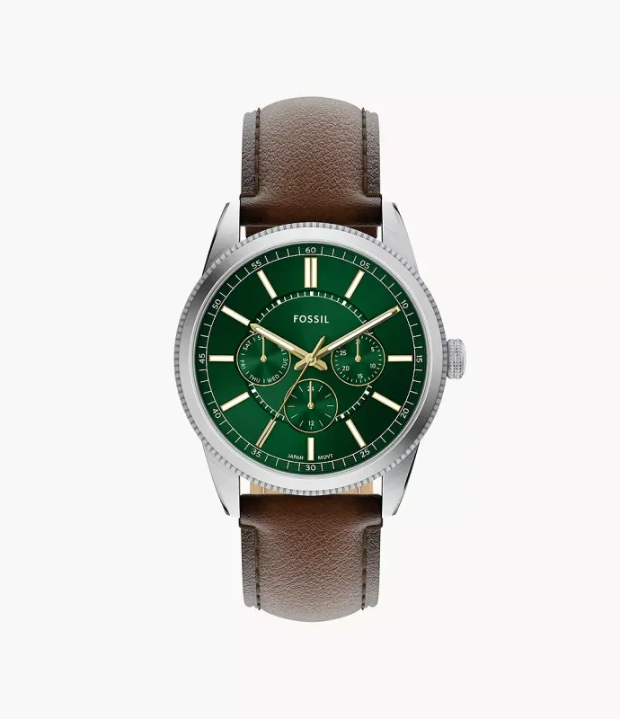 Pearson Multifunction Brown Leather Watch FS6137 Pearson Multifunction Brown Leather Watch FS6137