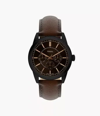 Pearson Multifunction Brown Leather Watch Pearson Multifunction Brown Leather Watch