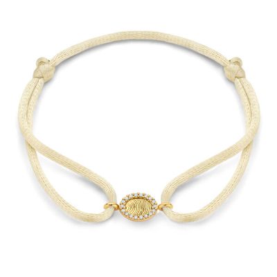 Satin Ovalia Touch Pavé