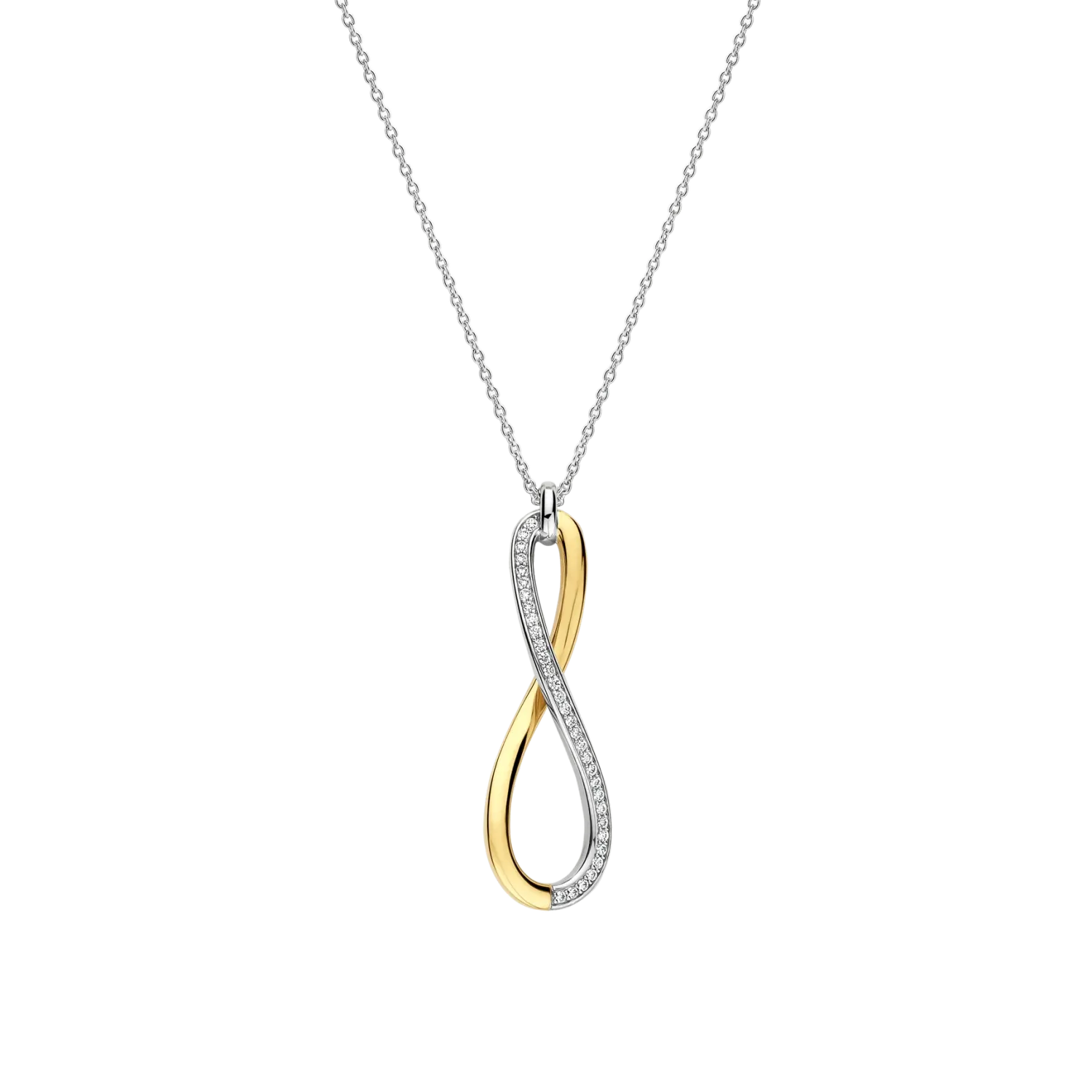 TI SENTO Collier Verguld - 34132ZY