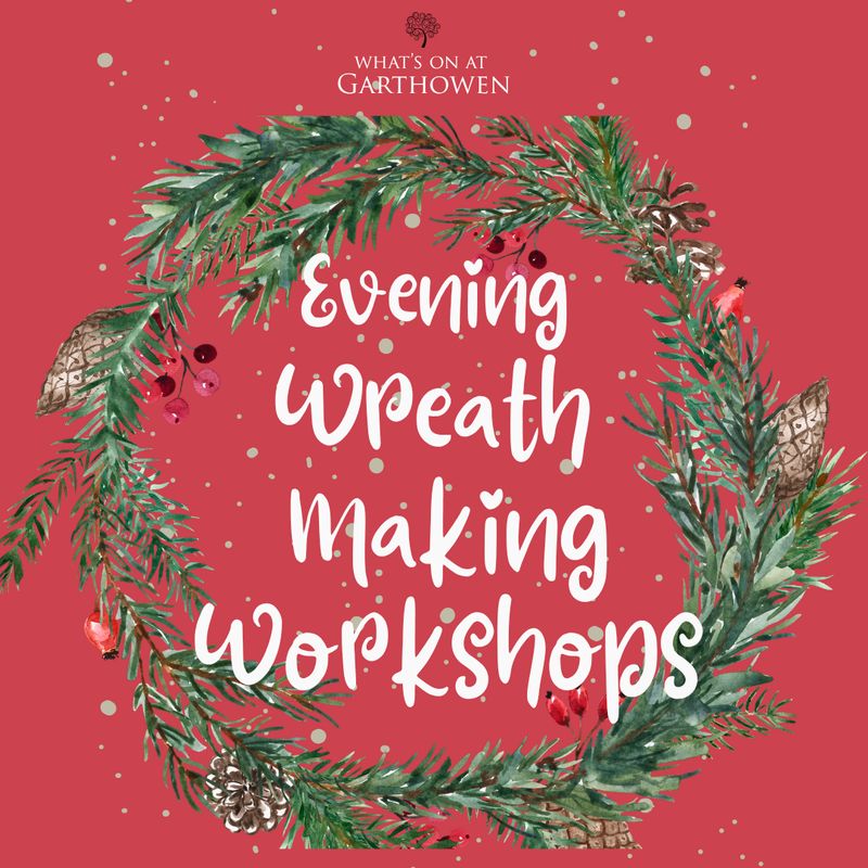 Evening Wreath Workshop 3pm Sunday 6th December 2026
