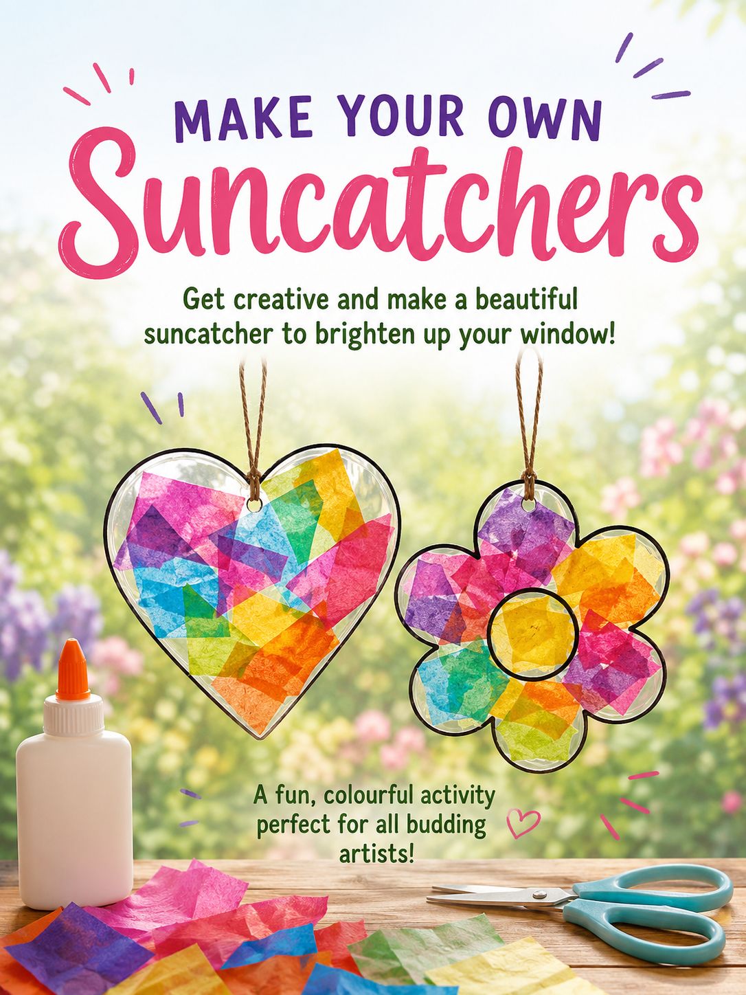 Make Your Own Suncatcher - Wednesday July 22nd at 10:30am
