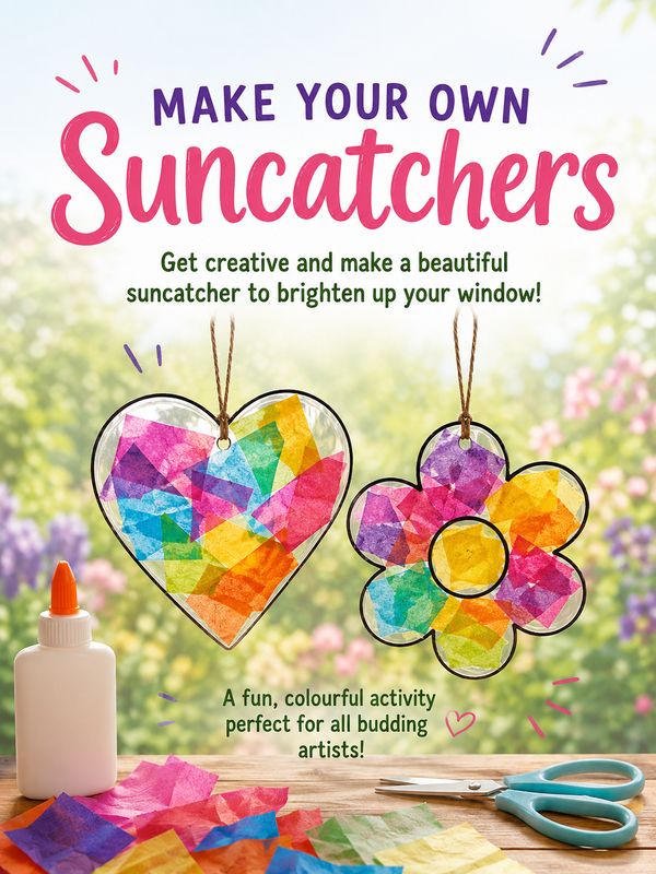Make Your Own Suncatcher - Wednesday July 22nd at 10:30am