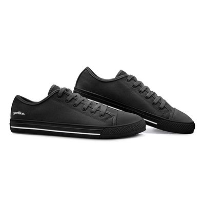 GL Original Unisex Black Low Top Canvas Shoes