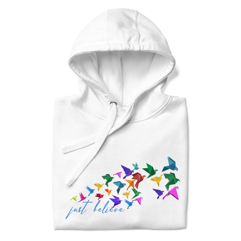 Mark 9:23 Just Believe Premium Unisex Hoodie