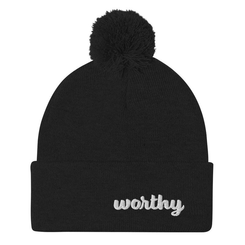 Worthy Pom-Pom Beanie
