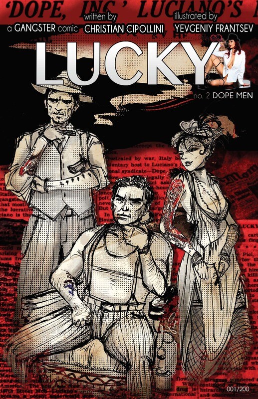 Lucky no. 2 DOPE MEN - Tera Patrick Exclusive Cover