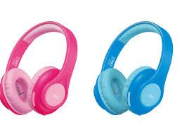 XO BT KIDS HEAPHONES BLUE AND PINK
