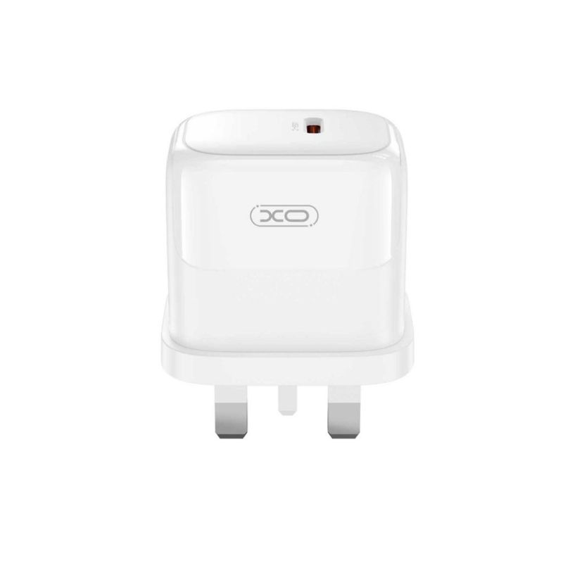 XO WHITE 20W USB-C FAST CHARGER (IRL-UK)