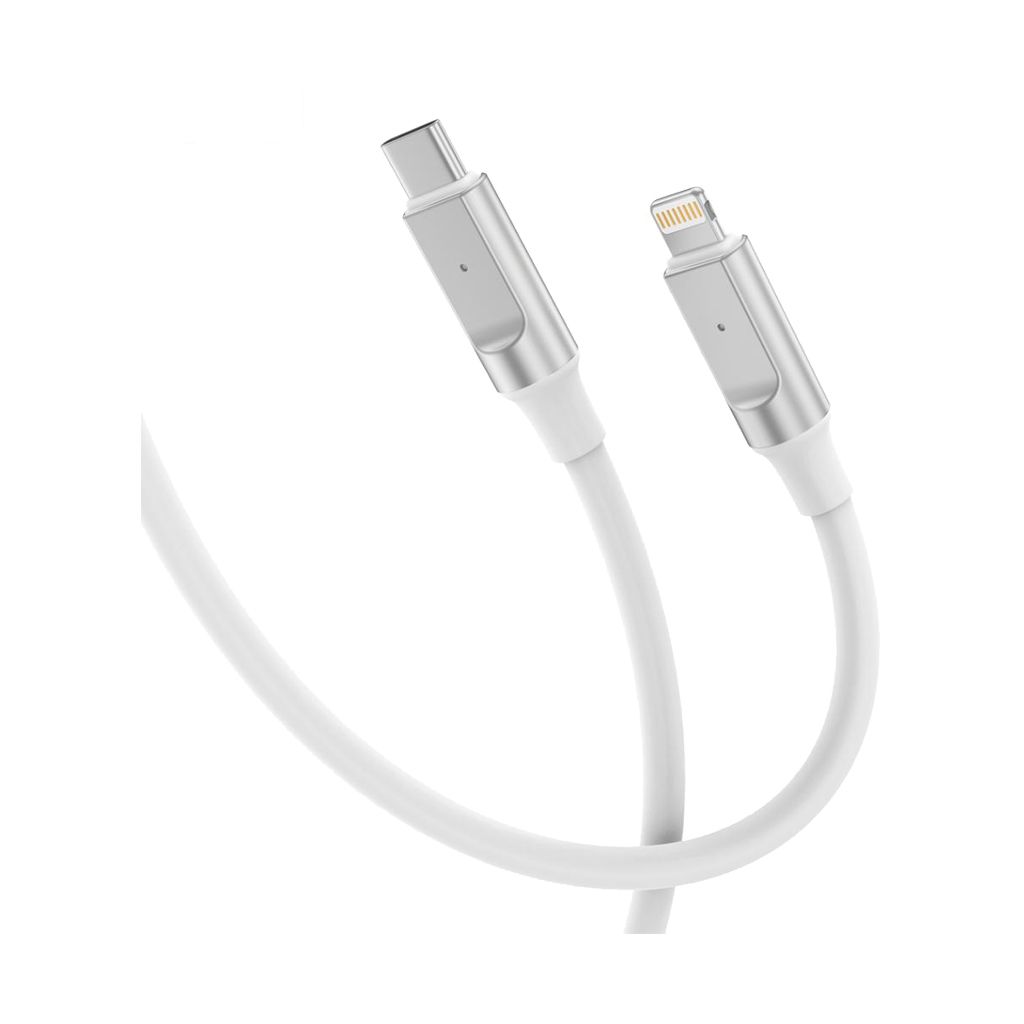 XO WHITE NB-Q252A 1M 27W TYPE-C TO LIGHTNING