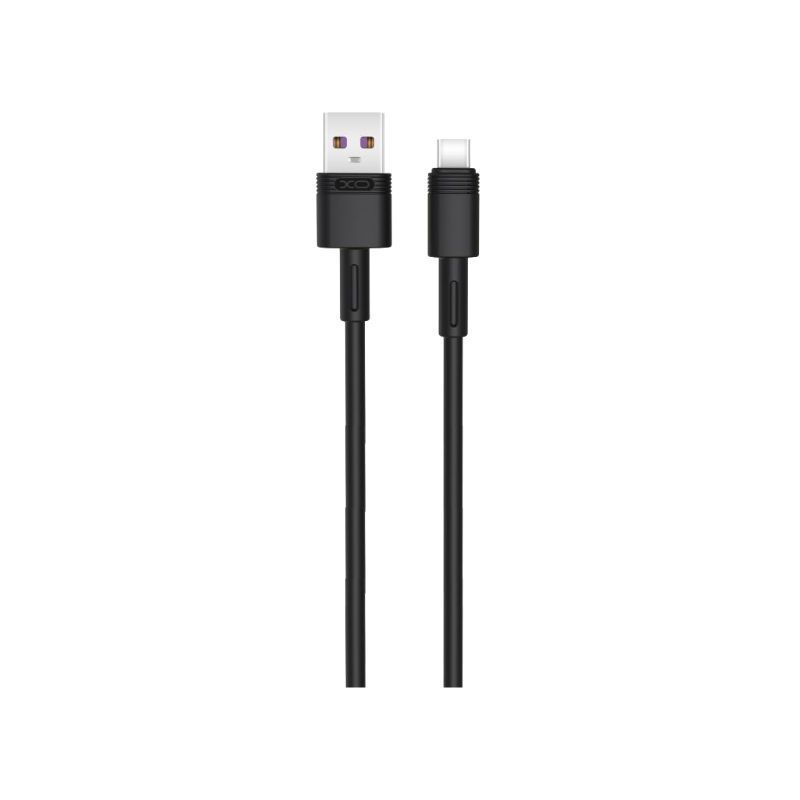 XO BLACK 5A FAST CHARGE 1M CABLE TYPE-C NB-Q166