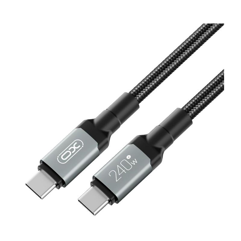XO BLACK 1M 240W TYPE-C TO TYPE-C NB-Q264A