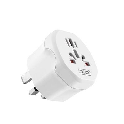 XO WHITE WL23 WORLD VISITOR TO IRL/UK TRAVEL ADAPTER