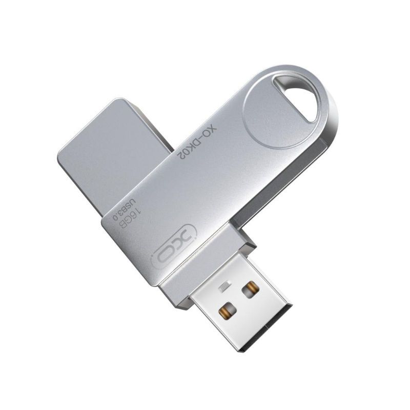 XO SILVER DK02 USB 3.0 ROTATING MEMORY STICK 16GB