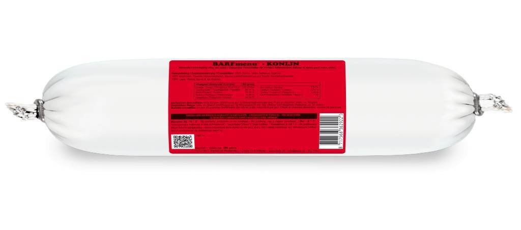BARFmenu® Konijn 1000gr (10 stuks)
