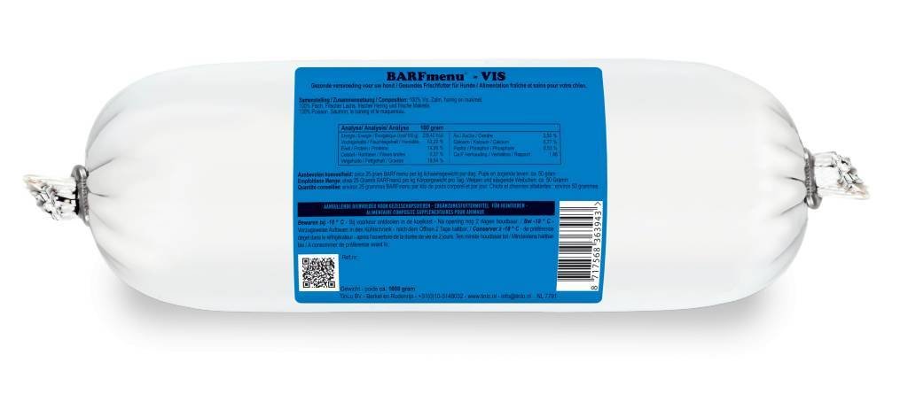 BARFmenu® Vis/Poisson 500gr (10 stuks)