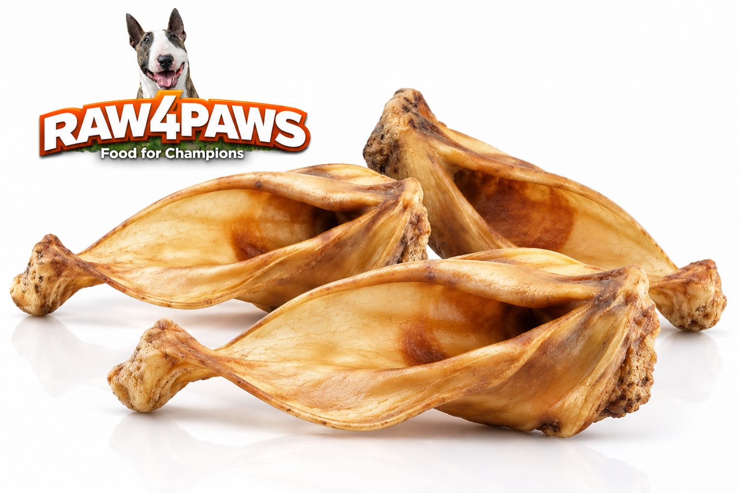 RAW4PAWS Runderoor zonder haar (3stuks)